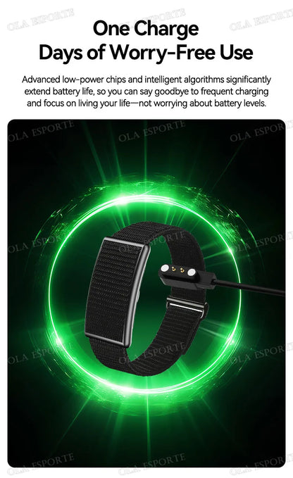2026 Sport Fitness Tracker Smart Bracelet Men Women Heart Rate Sleep Blood Pressure Monitor Pedometer Waterproof Smartwatch Band