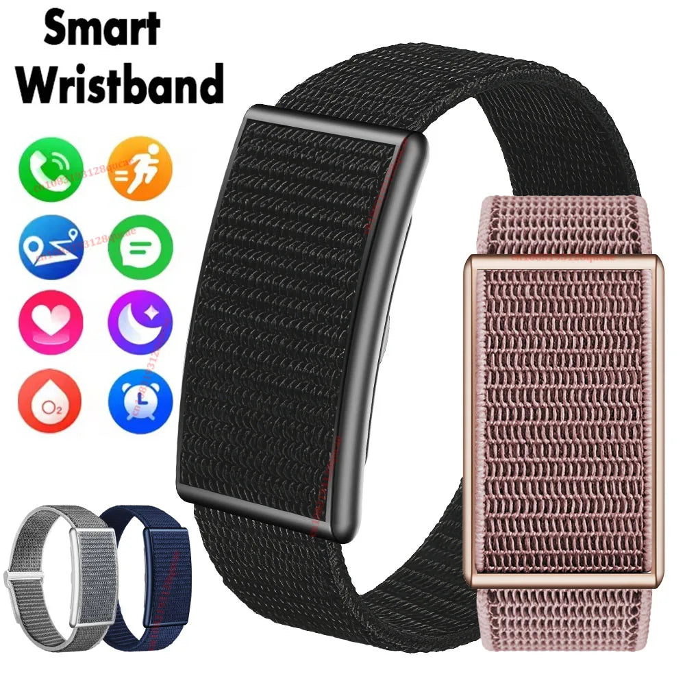 2026 Sport Fitness Tracker Smart Bracelet Men Women Heart Rate Sleep Blood Pressure Monitor Pedometer Waterproof Smartwatch Band