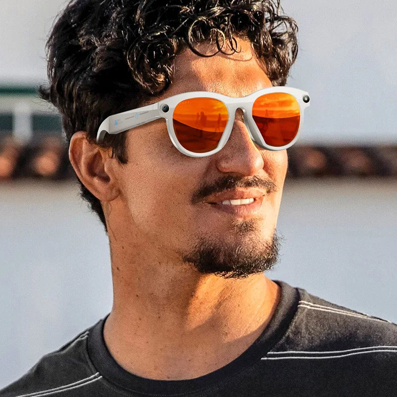 4K HD AI Smart Glasses Men 800W Pixel Camera Bluetooth Call 4GB WIFI Transmission Voice Assistant Smart Glasses 2026 New