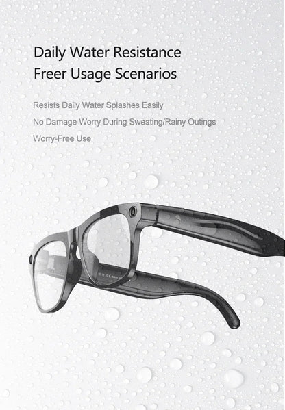 4K HD AI Smart Glasses Men 800W Pixel Camera Bluetooth Call 4GB WIFI Transmission Voice Assistant Smart Glasses 2026 New